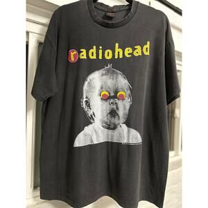 Radiohead Pablo Honey Tour Vintage T-shirt Reprint Brockum Tag